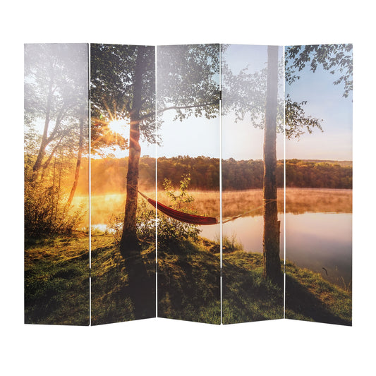 Cosmo Casa - Fotoscherm Akoestisch - Roomdivider & Privacyscherm - 180×204 cm