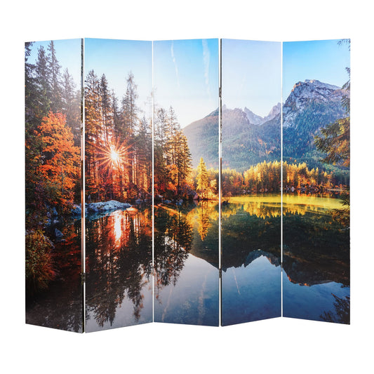 Cosmo Casa - Fotoscherm Akoestisch - Roomdivider & Privacyscherm - 180×204 cm