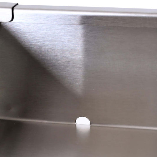 Cosmo Casa - Vuilnisbakbekleding met Plantenbak - Uitbreidbaar - Metaal - Antraciet & Kersenhoutlook - 125×68×80 cm / 31 kg