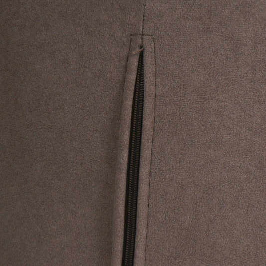 Cosmo Casa - Set van 2 Eetkamerstoelen - Draaibaar - Textiel - Bruin