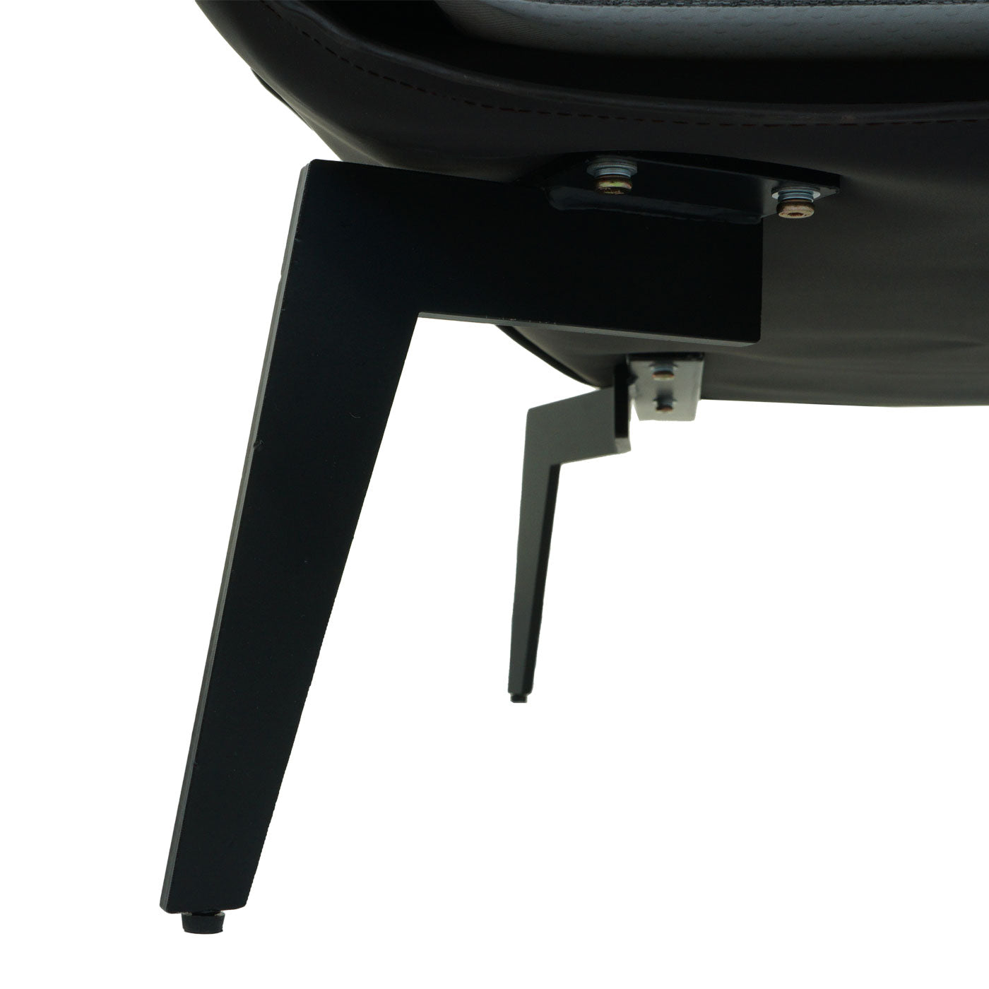 Cosmo Casa - Fauteuil - Relax - Kunstleer & Textiel - Zwart