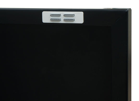 Cosmo Casa - Nachtkastje - Bijzettafel - Metaal - Zwart - 63×40×40 cm