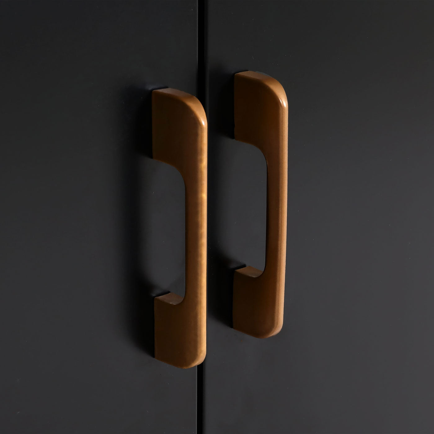 Cosmo Casa - Ladenkast - Dressoirkast 2 deuren - Metaal en Melamine - Zwart - 90×90×40 cm