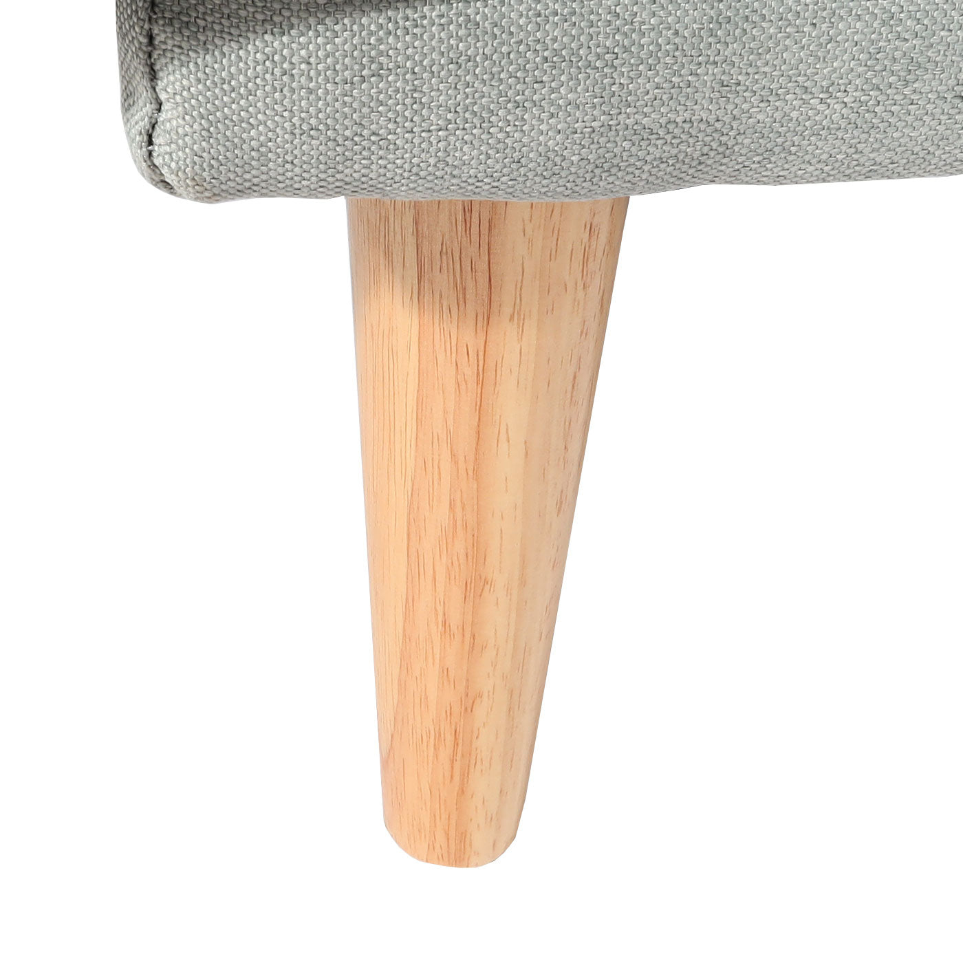 Cosmo Casa - Slaapbank - Logeerbed met Slaapfunctie 180x110cm - Textiel - Mintgrijs