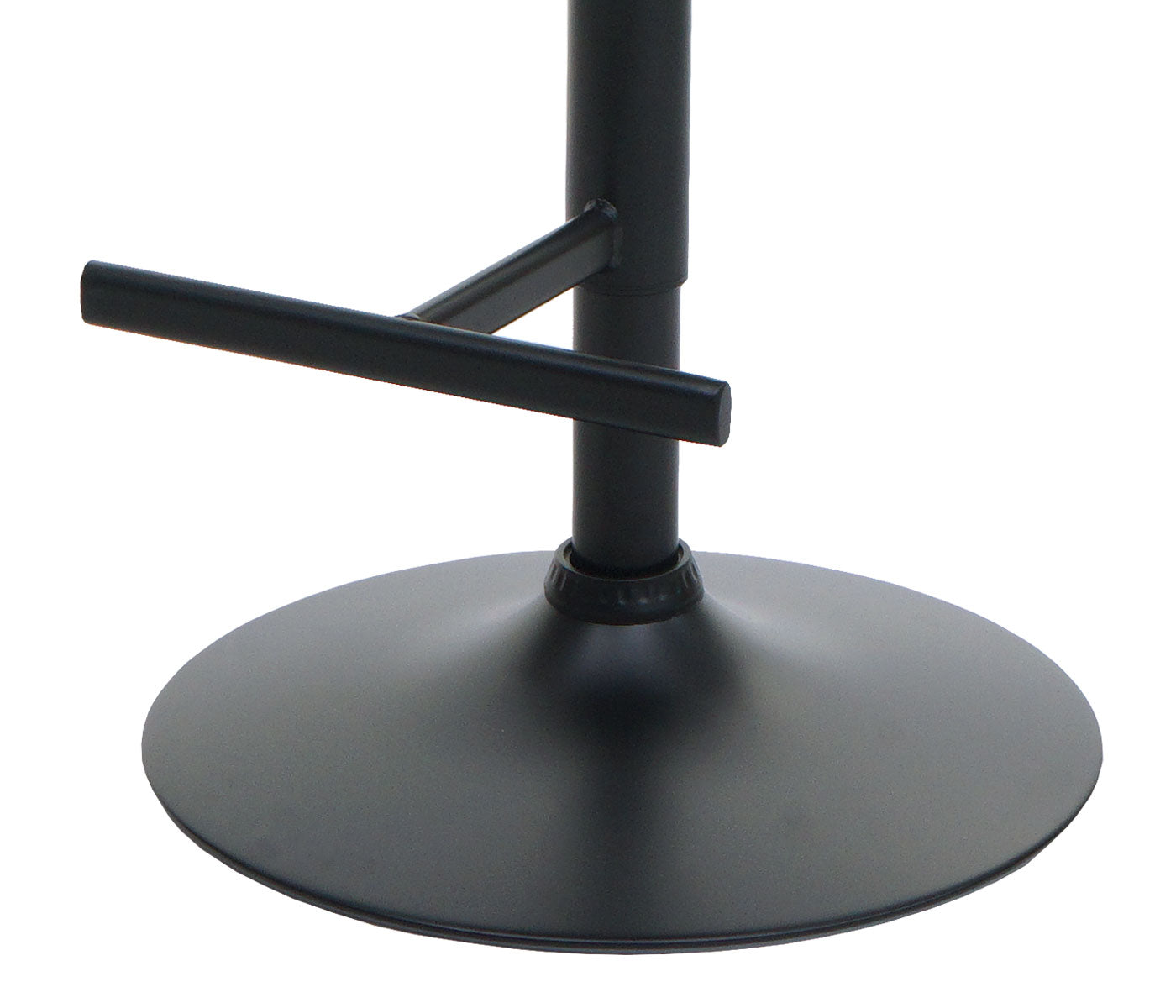 Cosmo Casa - Set van 2 barkrukken - Draaikruk met rugleuning - Kunstleer - Crème-beige