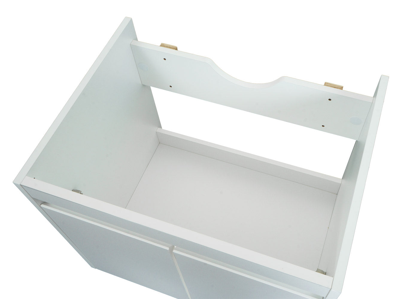 Cosmo Casa - Spoelbakonderkast - Badkamer - Melamine - Wit - 48×59×46 cm