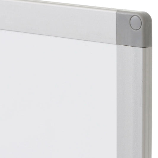 Cosmo Casa - Whiteboard - Magneetbord - Twee Zijdes Beschrijfbaar - In Hoogte Verstelbaar - Oprolbaar - 101x69cm met Accessoires