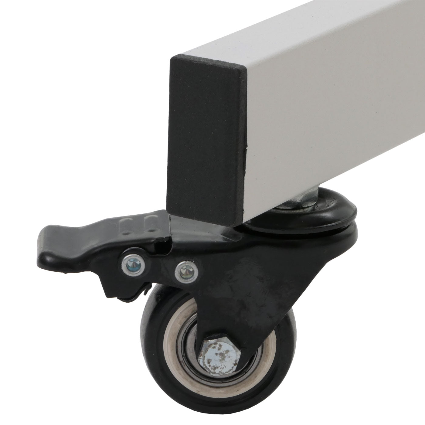 Cosmo Casa - Whiteboard - Magneetbord - Twee Zijdes Beschrijfbaar - In Hoogte Verstelbaar - Oprolbaar - 101x69cm met Accessoires