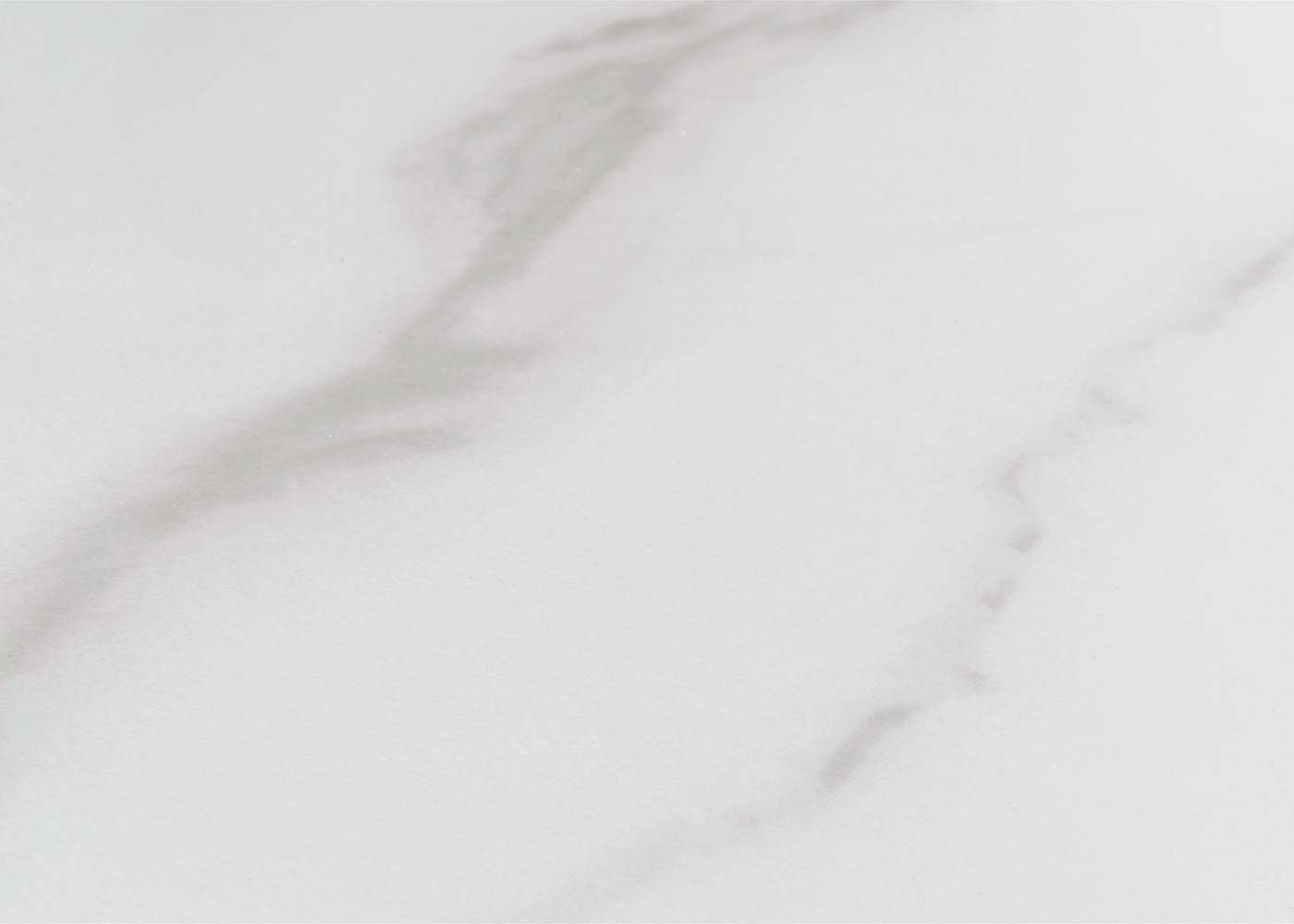 Cosmo Casa - Salontafel - IJzeren Plank - Gesinterde Steen Marmerlook - Wit en Natuurlijk Hout