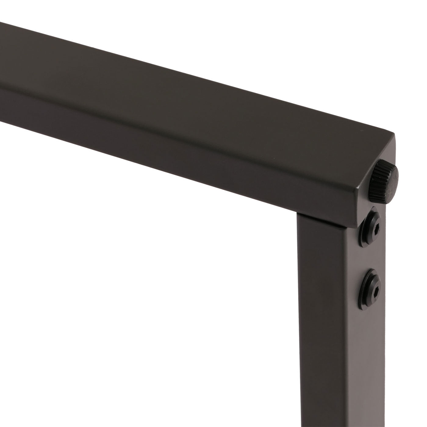 Cosmo Casa - Salontafel - Woonkamertafel - IJzeren Frame - Gesinterde Steen Marmerlook - Grijs en Grijsbruin Hout