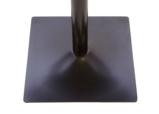 Cosmo Casa - Bistrotafel - Gastro bartafel - Metaal en iep hout - Lichtbruin - 70×70 cm