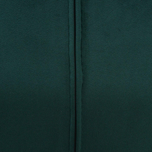 Cosmo Casa - Set van 2 Eetkamerstoelen - Armleuning - Textiel - Groen