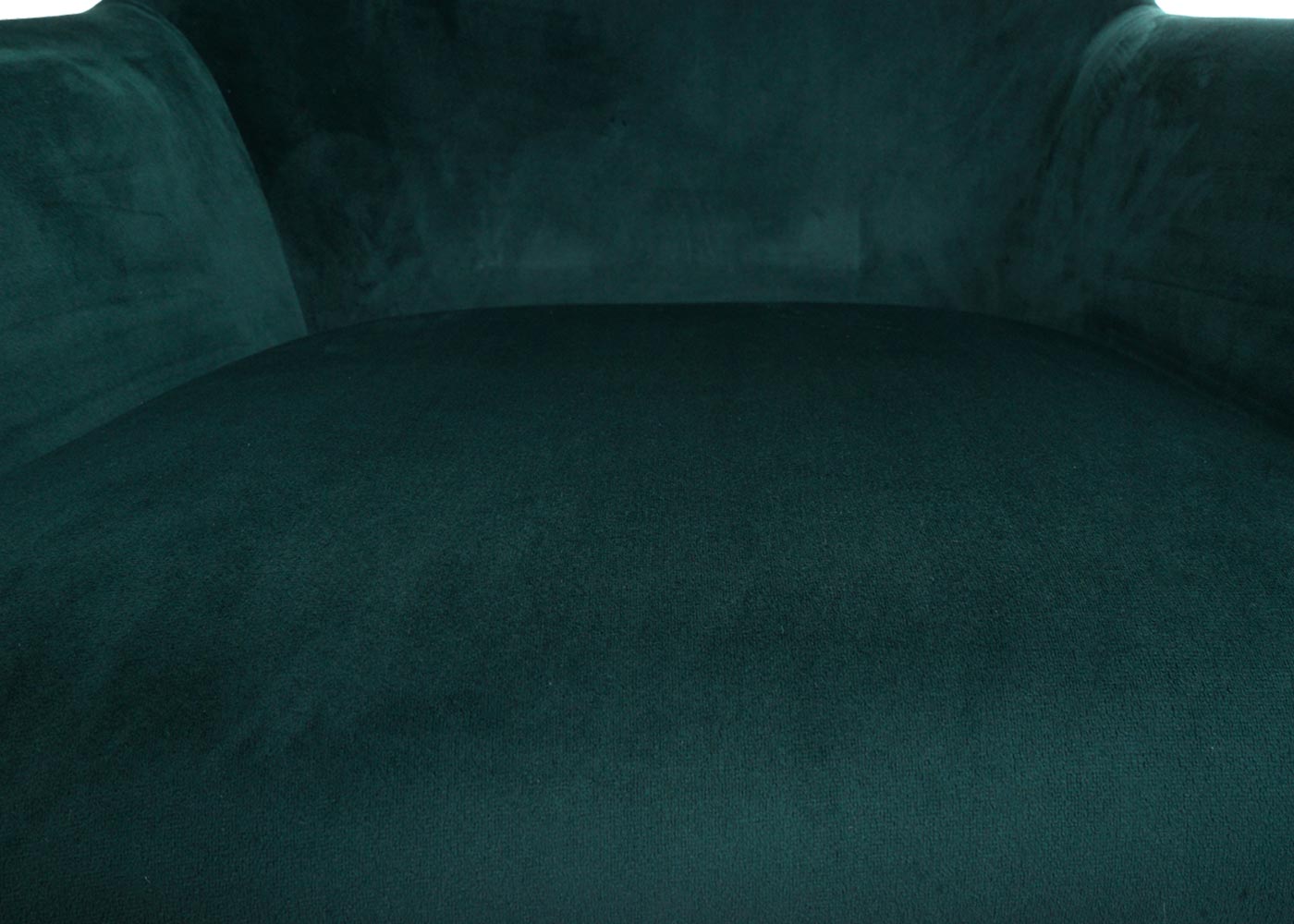 Cosmo Casa - Set van 2 Eetkamerstoelen - Armleuning - Textiel - Groen