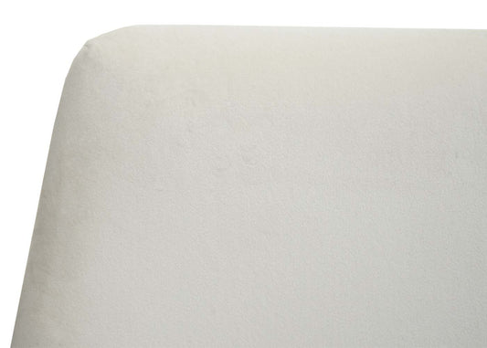 Cosmo Casa - Set van 2 Eetkamerstoelen - Armleuning - Textiel - Crème-Beige