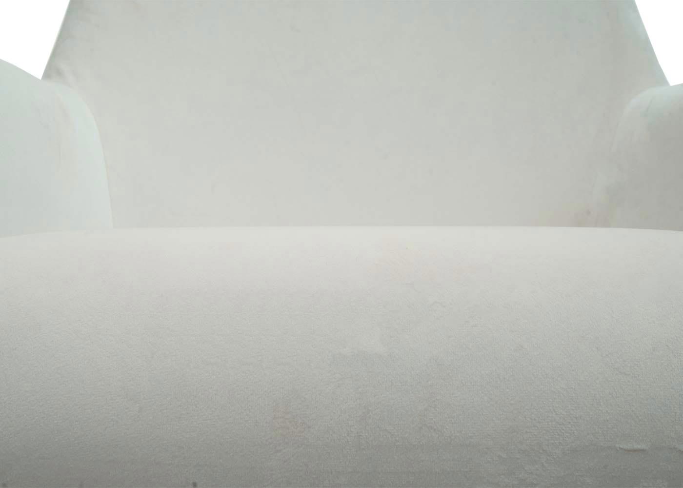 Cosmo Casa - Set van 2 Eetkamerstoelen - Armleuning - Textiel - Crème-Beige