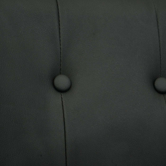 Cosmo Casa - Bureaustoel - Draaibaar - Kunstleer - Zwart