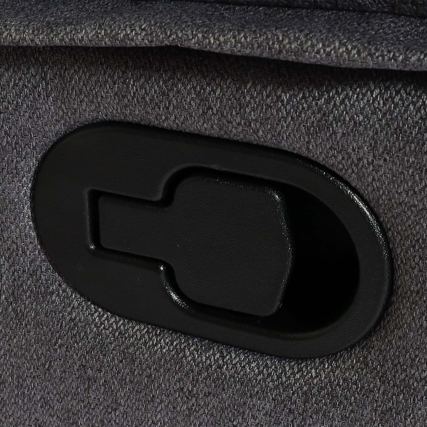 Cosmo Casa - Bioscoopstoel 2-Zits - Relaxstoel met No-Sag Vering en Armleuningen - Textiel - Donkergrijs