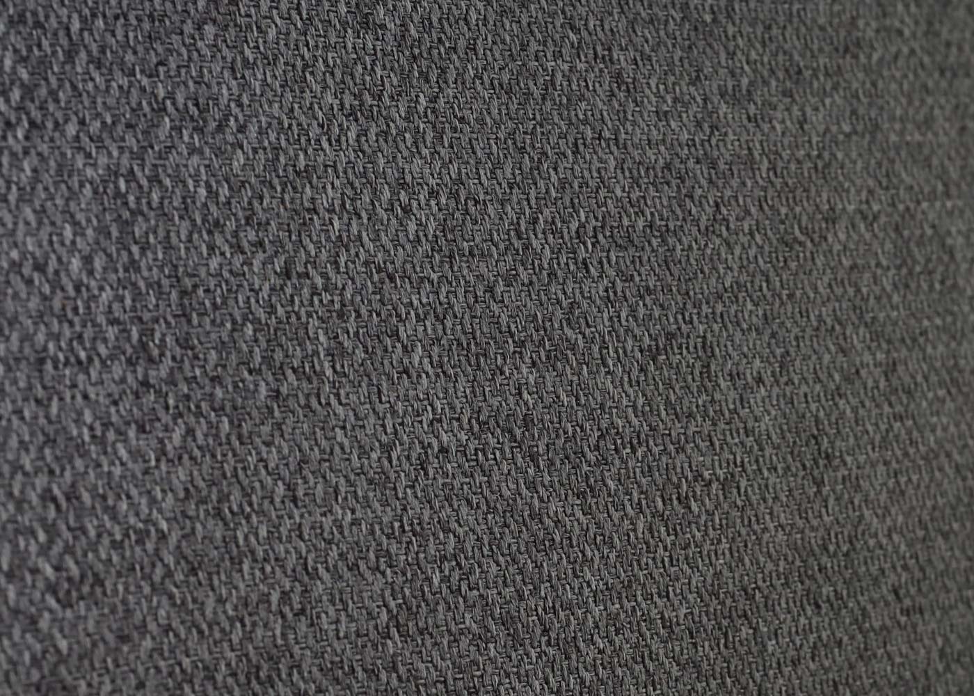 Cosmo Casa - Bioscoopstoel 2-Zits - Relaxstoel met No-Sag Vering en Armleuningen - Textiel - Donkergrijs