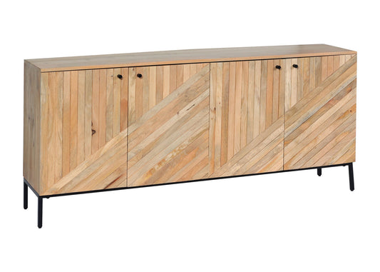 Cosmo Casa - Dressoir - Ladekast - Mangohout - Naturel