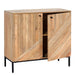 Cosmo Casa - Highboard Kast - Ladekast Dressoir - Mangohout - Natuurkleur