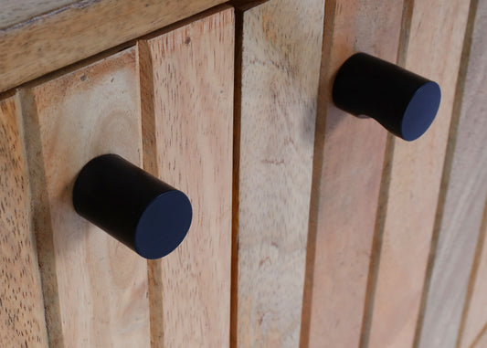 Cosmo Casa - Highboard Kast - Ladekast Dressoir - Mangohout - Natuurkleur