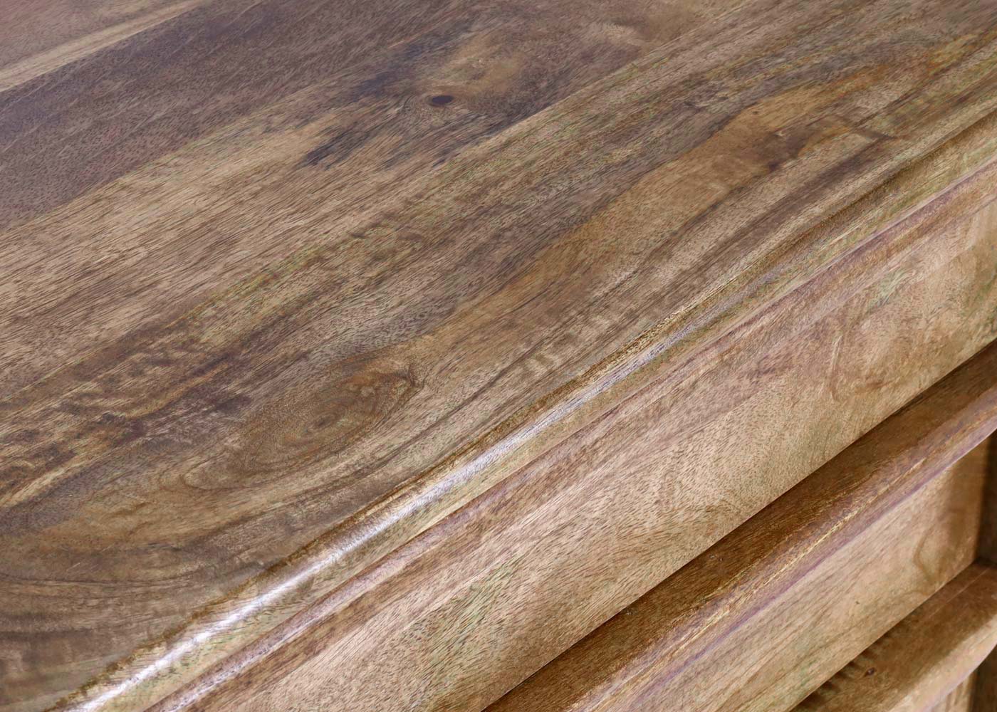 Cosmo Casa - Ladekast - 6 Laden - Massief Mangohout - 72x150x42 cm