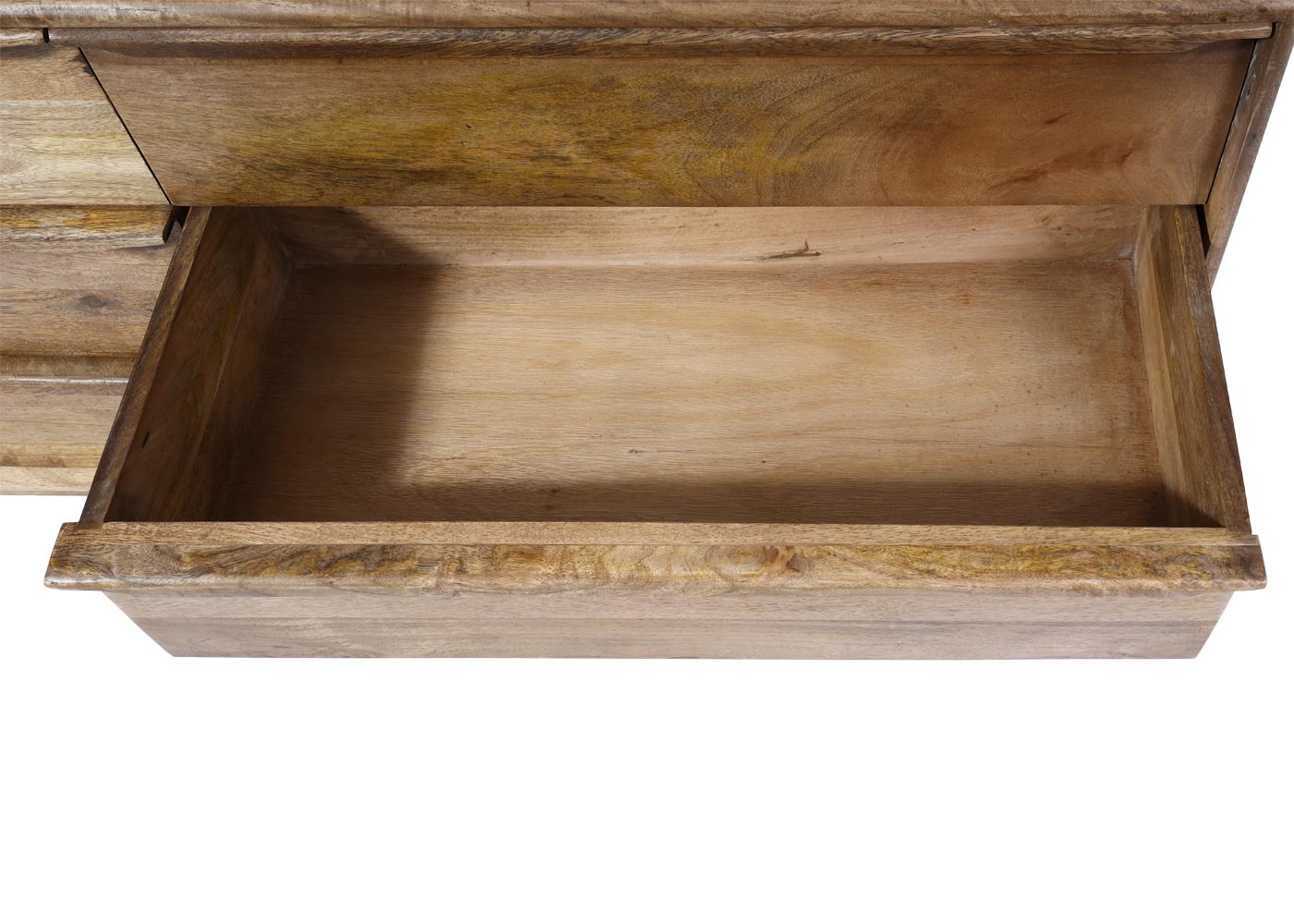 Cosmo Casa - Ladekast - 6 Laden - Massief Mangohout - 72x150x42 cm