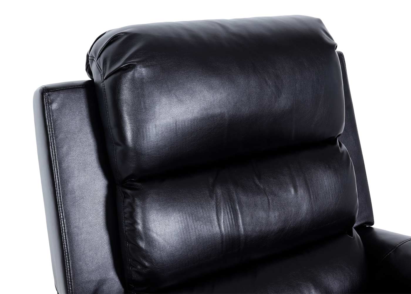 Cosmo Casa - TV-Fauteuil - Reclining - Kunstleer - Zwart