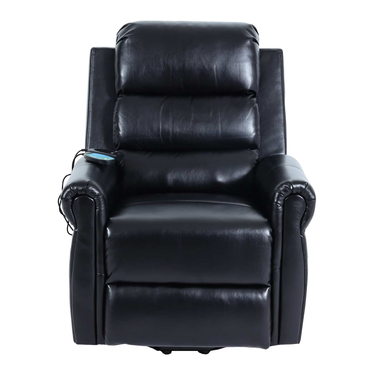 Cosmo Casa - TV-Fauteuil - Reclining - Kunstleer - Zwart