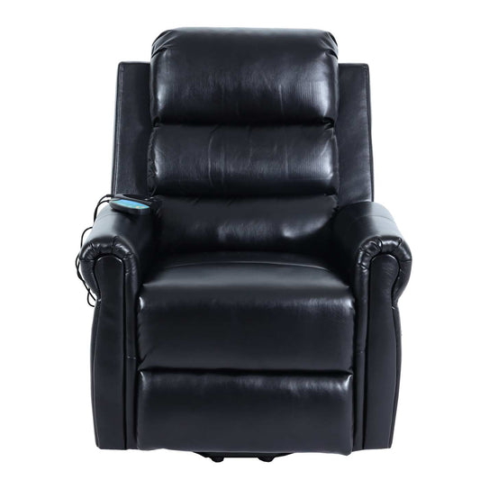 Cosmo Casa - TV-Fauteuil - Reclining - Kunstleer - Zwart