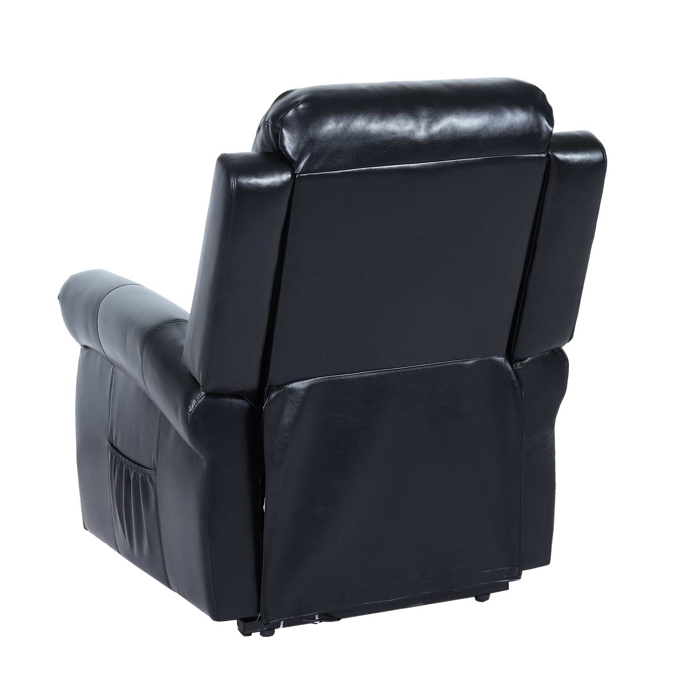 Cosmo Casa - TV-Fauteuil - Reclining - Kunstleer - Zwart