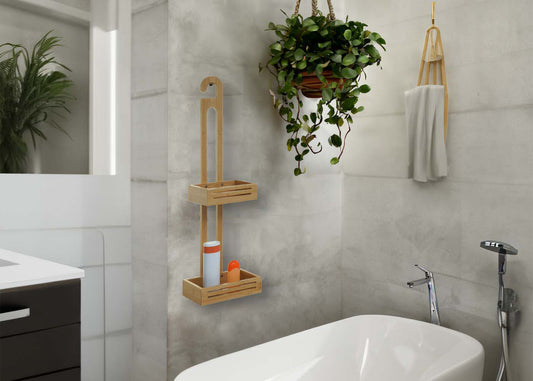 Cosmo Casa - Doucheplank - Organizer - Bamboe - Naturel