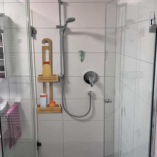Cosmo Casa - Doucheplank - Organizer - Bamboe - Naturel