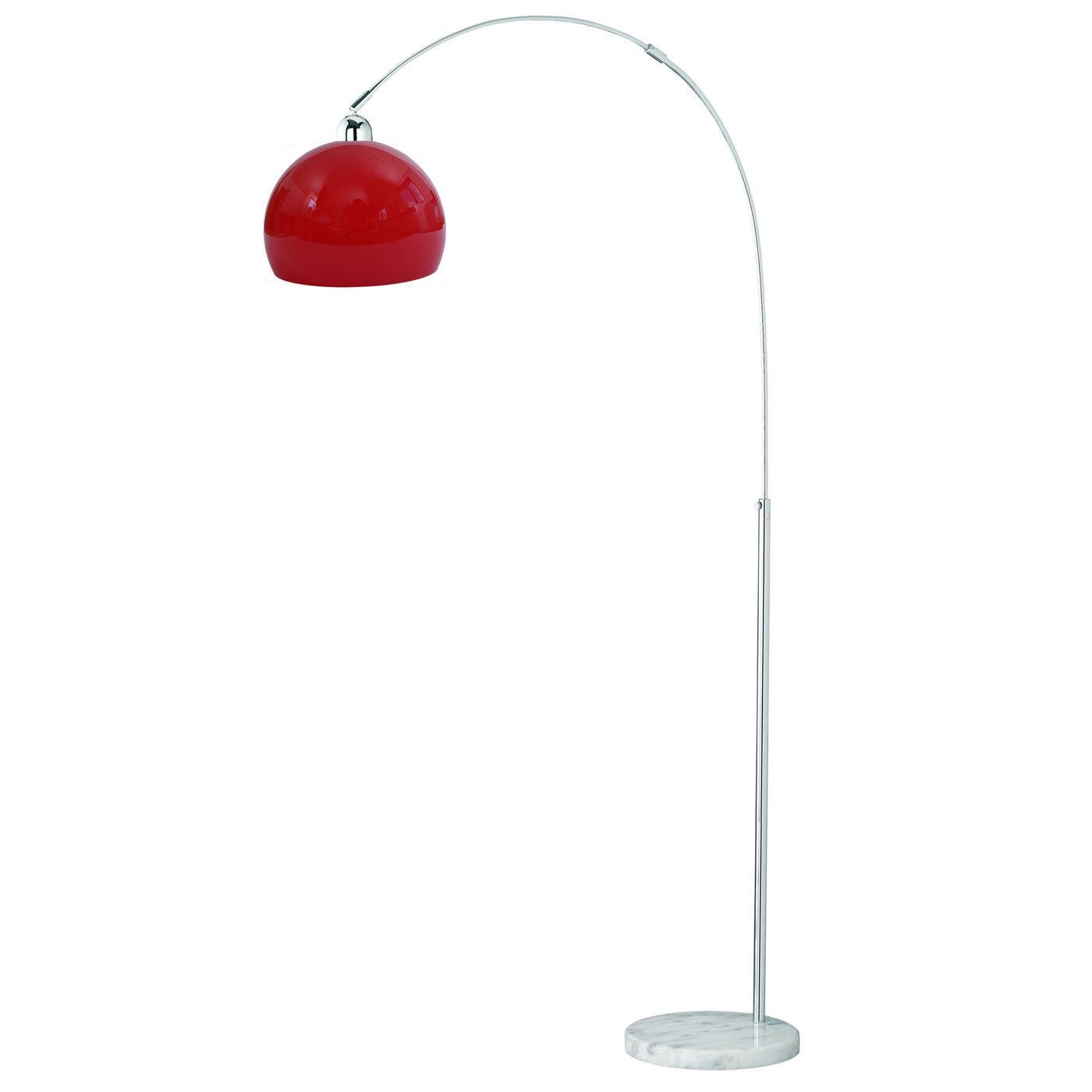 Cosmo Casa - Lampenkap - Vervangend - Kunststof - Rood - 40 cm