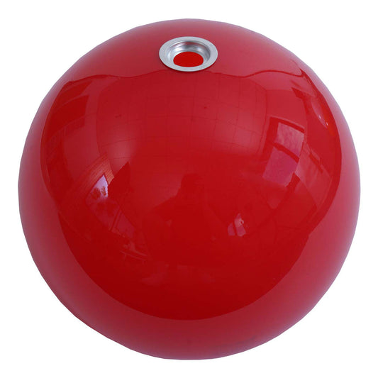 Cosmo Casa - Hanglamp - Met Kap - Kunststof - Rood - 40 cm