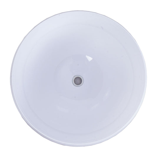 Cosmo Casa - Lampenkap - Vervangend - Kunststof - Wit - 40 cm