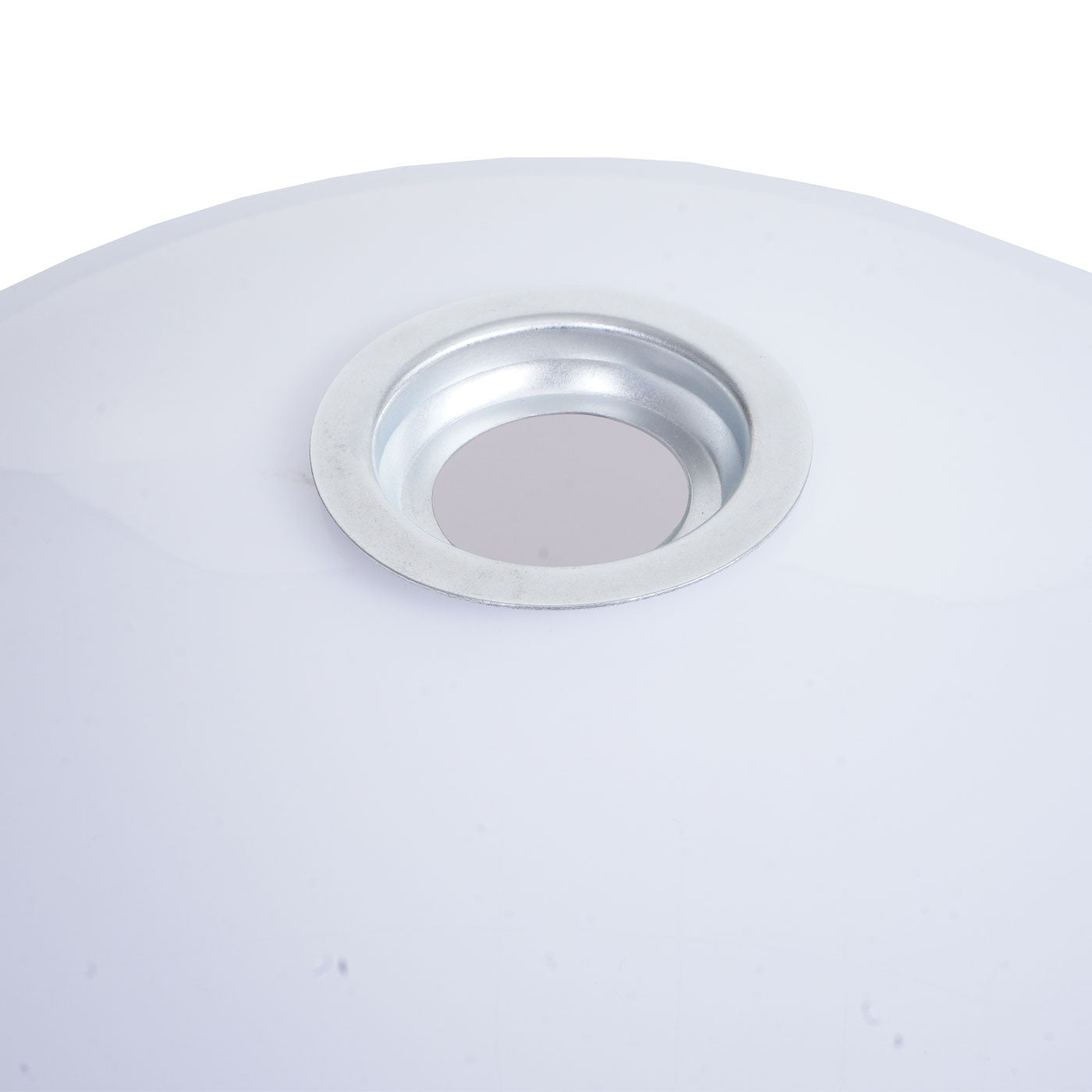 Cosmo Casa - Hanglamp - Met Kap - Kunststof - Wit - 40 cm