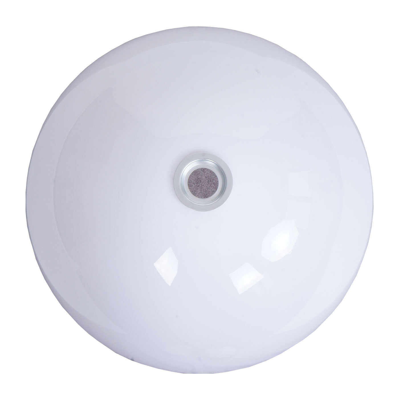 Cosmo Casa - Hanglamp - Met Kap - Kunststof - Wit - 40 cm