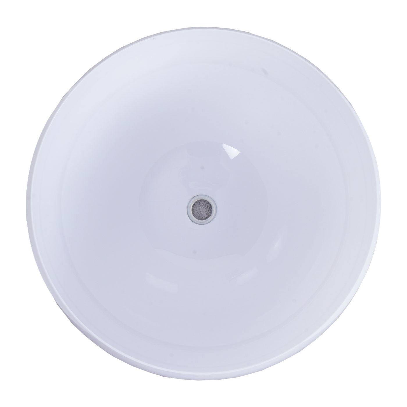 Cosmo Casa - Hanglamp - Met Kap - Kunststof - Wit - 40 cm