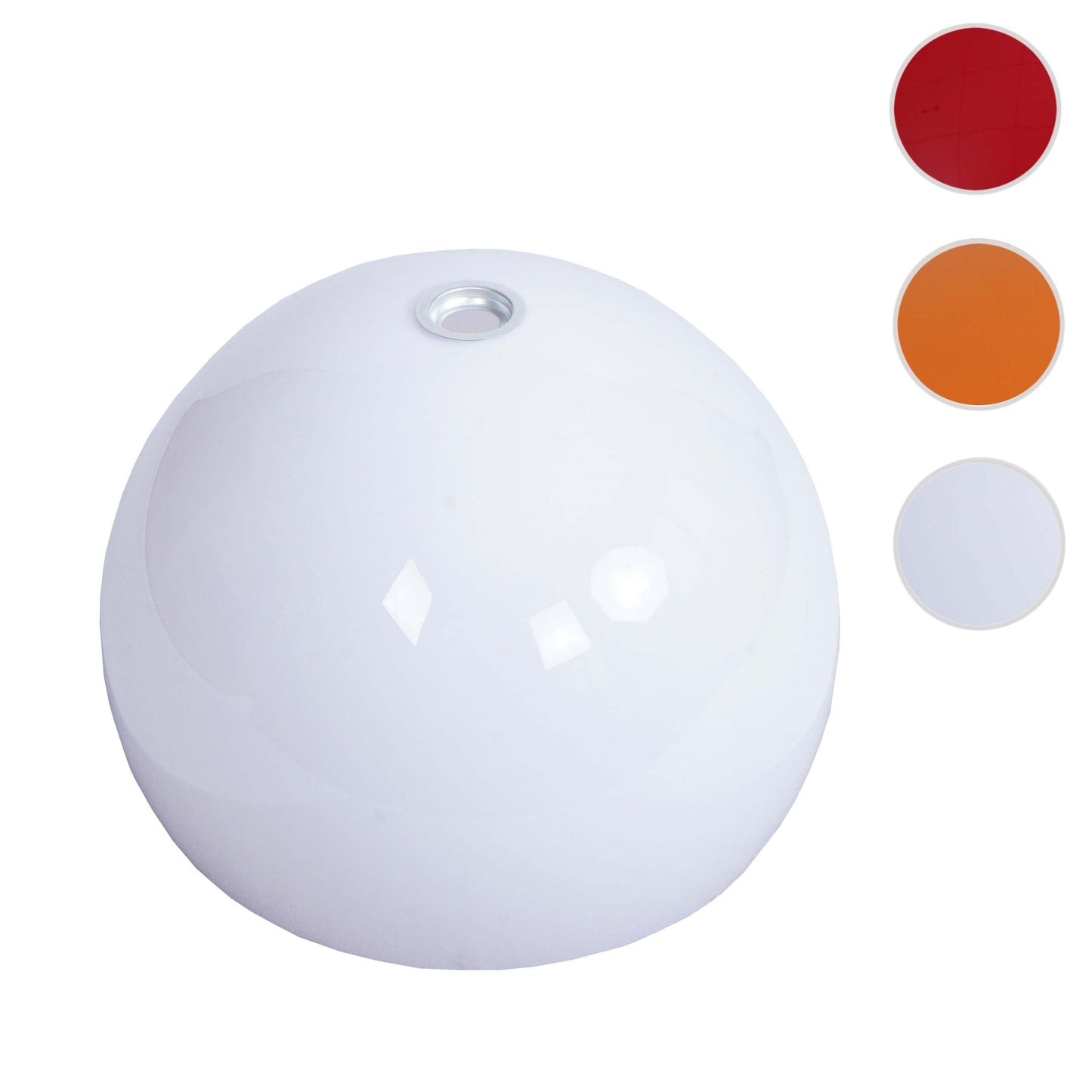 Cosmo Casa - Lampenkap - Vervangend - Kunststof - Wit - 40 cm