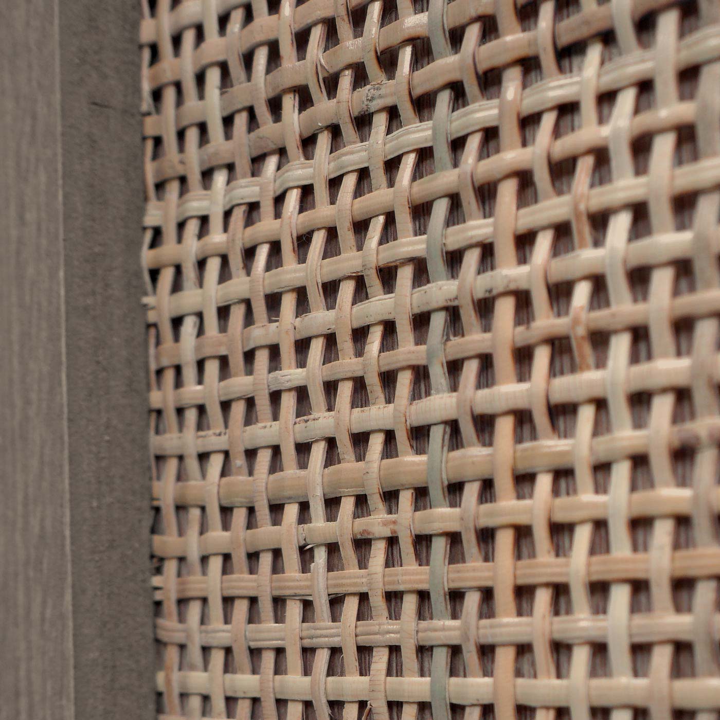 Cosmo Casa - Ladekast - Highboard met Opbergvakken - Kubu Rotan & Houtmelamine - Eikenlook