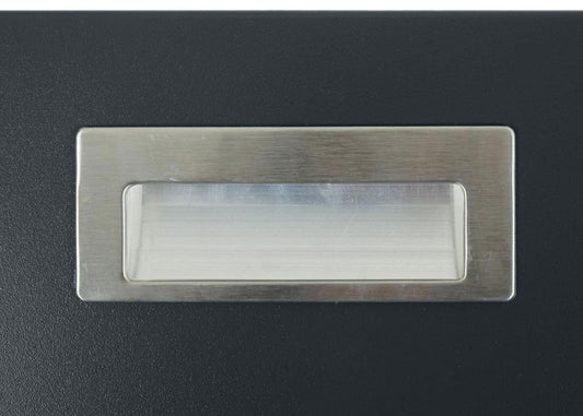 Cosmo Casa - XL Robotmaaiergarage - Met Deksel - WPC & Metaal - Eikenlook - 43×70×90 cm