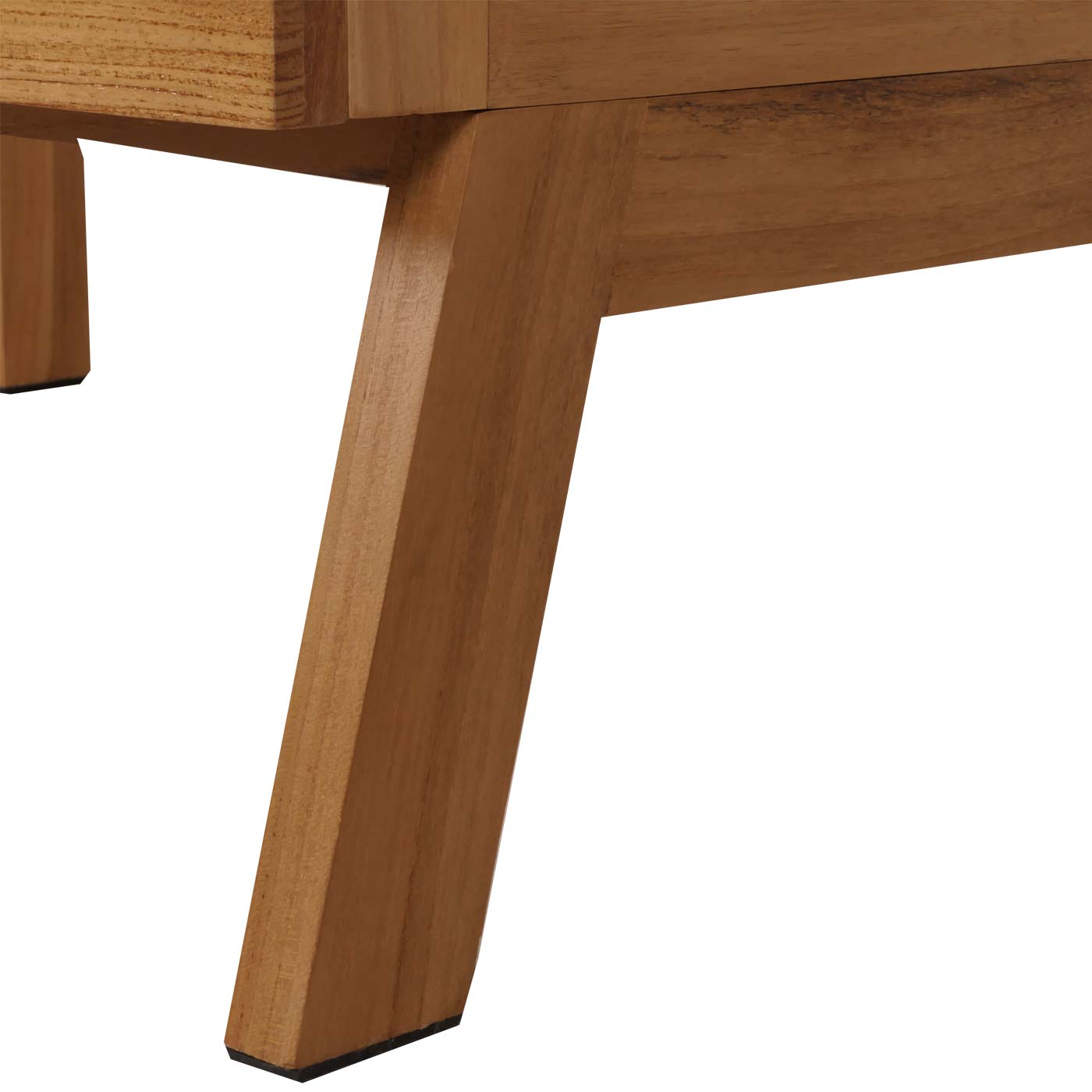 Cosmo Casa - Teak Wastafelkast - Hoogwaardig B-Kwaliteit Teak Kernhout - 20-30 Jaar - 87x81x56cm