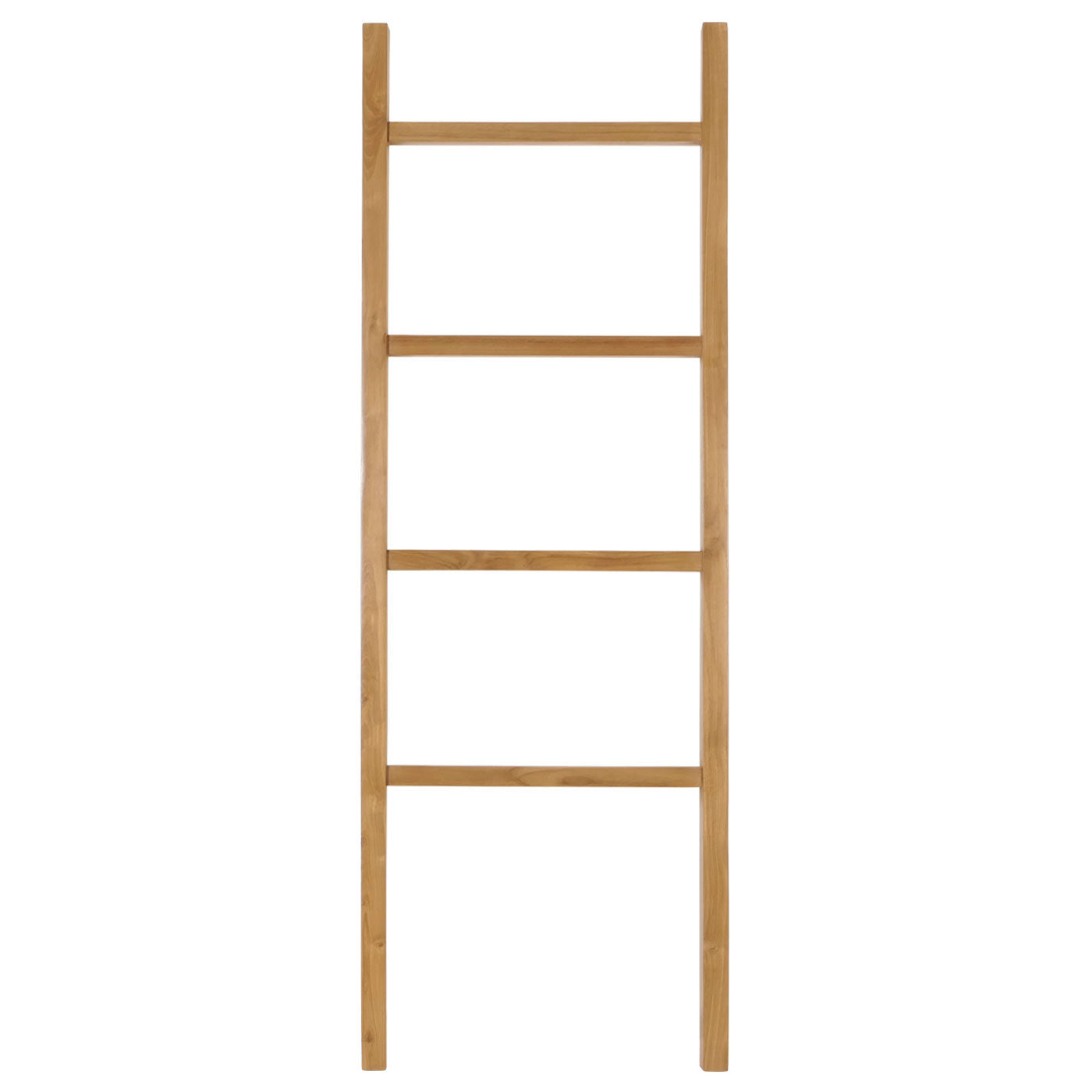 Cosmo Casa - Handdoekhouder - 4 Stangen - Teak Kernhout - Natuurlijk