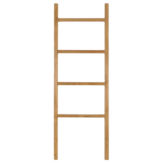 Cosmo Casa - Handdoekhouder - 4 Stangen - Teak Kernhout - Natuurlijk