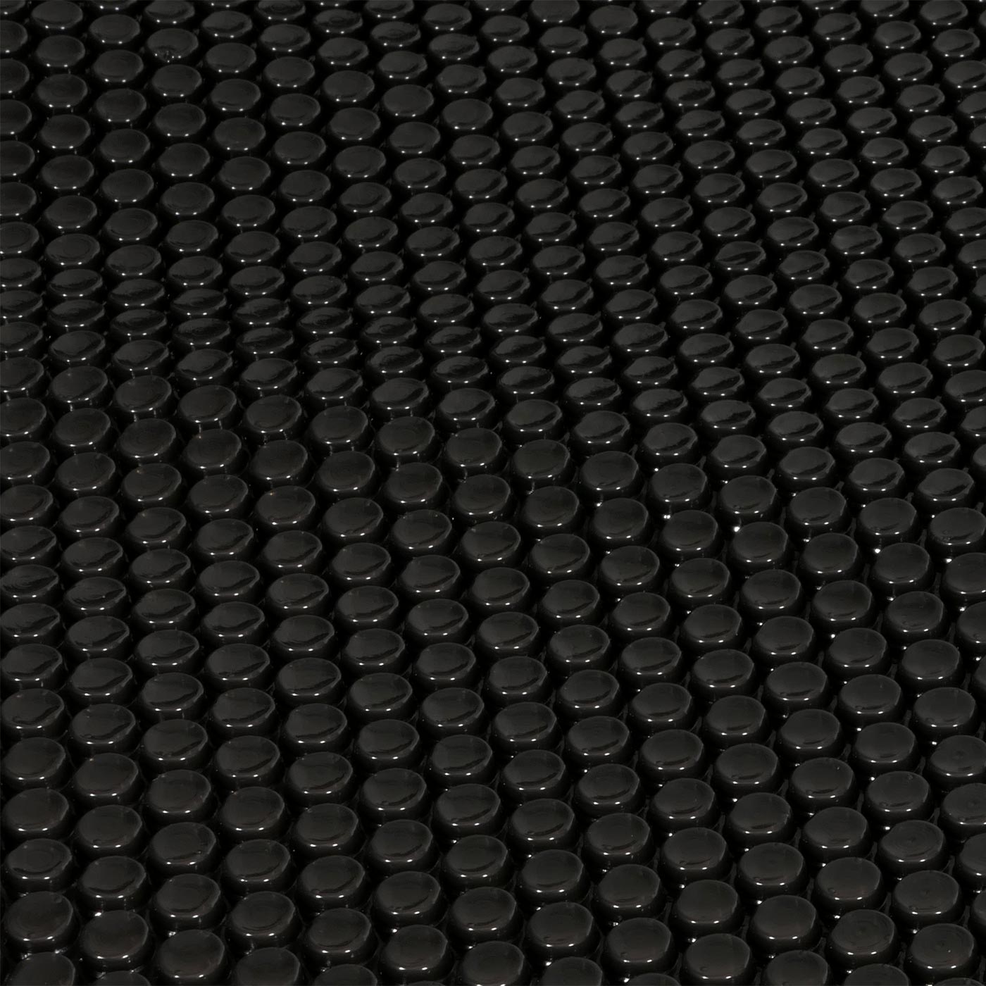 Cosmo Casa - Zwembadafdekking - Warmtezeil Zonnezeil - 400g - Ongeveer 4,88 m - Zwart