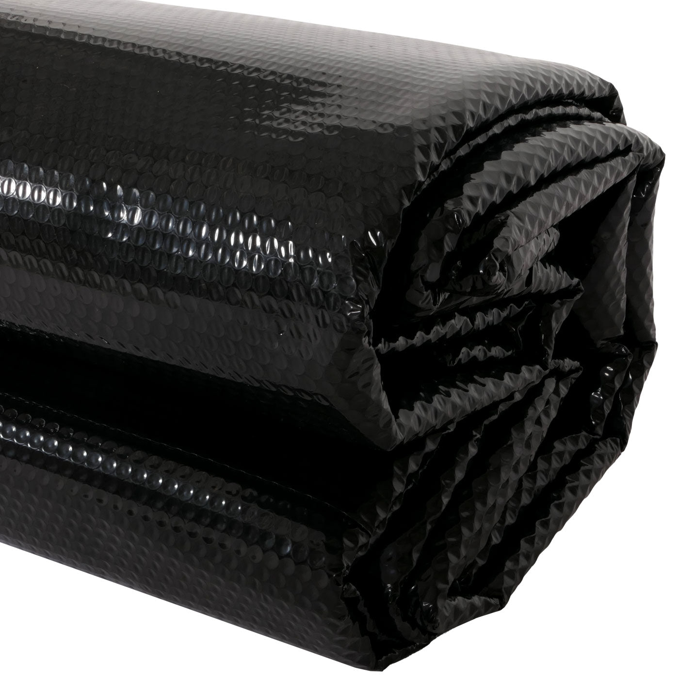 Cosmo Casa - Zwembadafdekking - Warmtezeil Zonnezeil - 400g - Ongeveer 4,88 m - Zwart