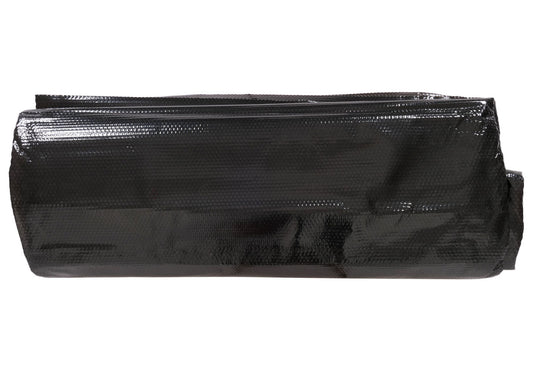 Cosmo Casa - Zwembadafdekking - Warmtezeil Zonnezeil - 400g - Rechthoekig - 6 x 4 m - Zwart