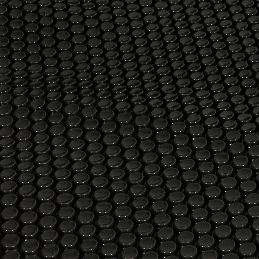 Cosmo Casa - Zwembadafdekking - Warmtezeil Zonnezeil - 200g - Rechthoekig - 6 x 4 m - Zwart