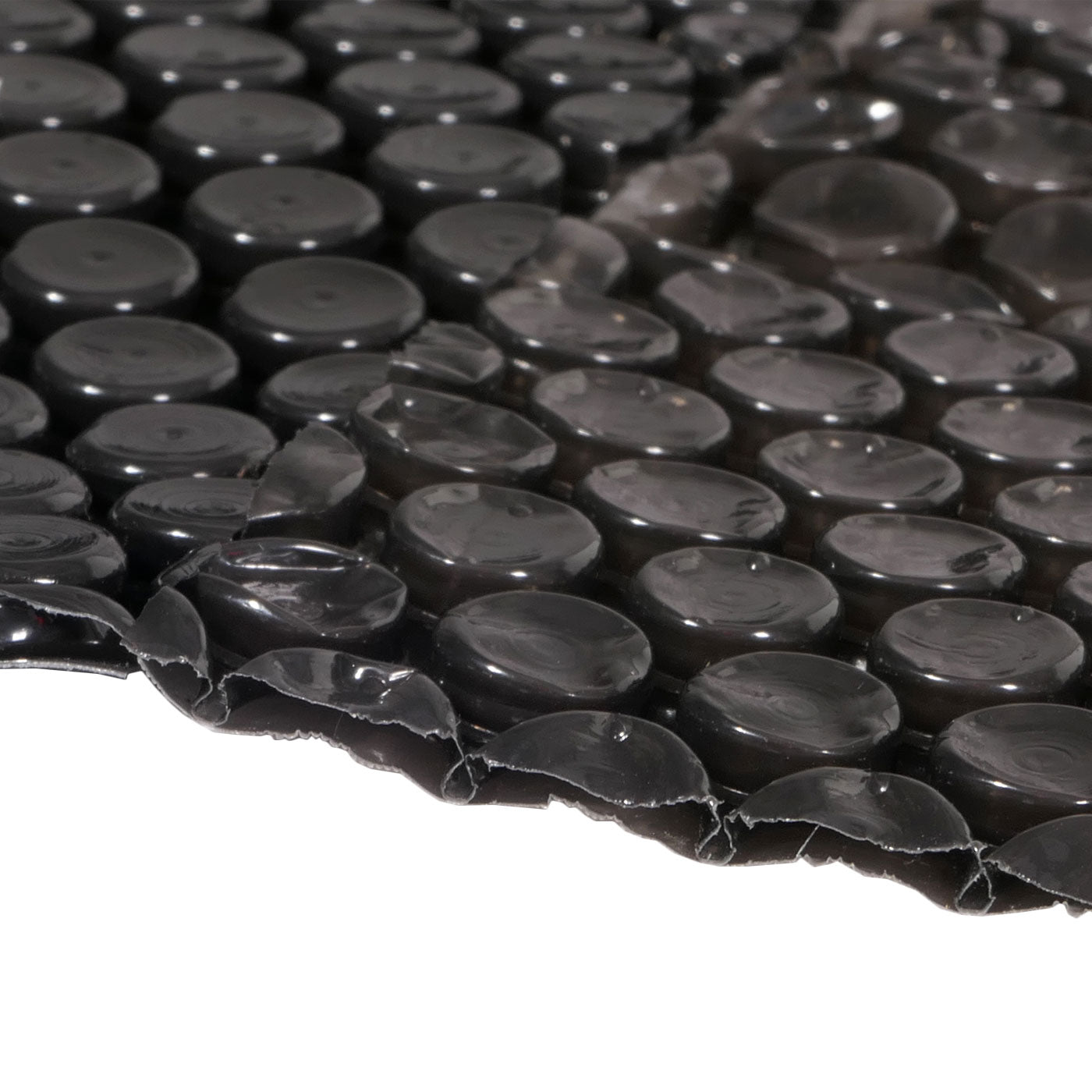 Cosmo Casa - Zwembadafdekking - Warmtezeil Zonnezeil - 200g - Rechthoekig - 6 x 4 m - Zwart